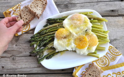 Asparagi e uova Bimby al vapore