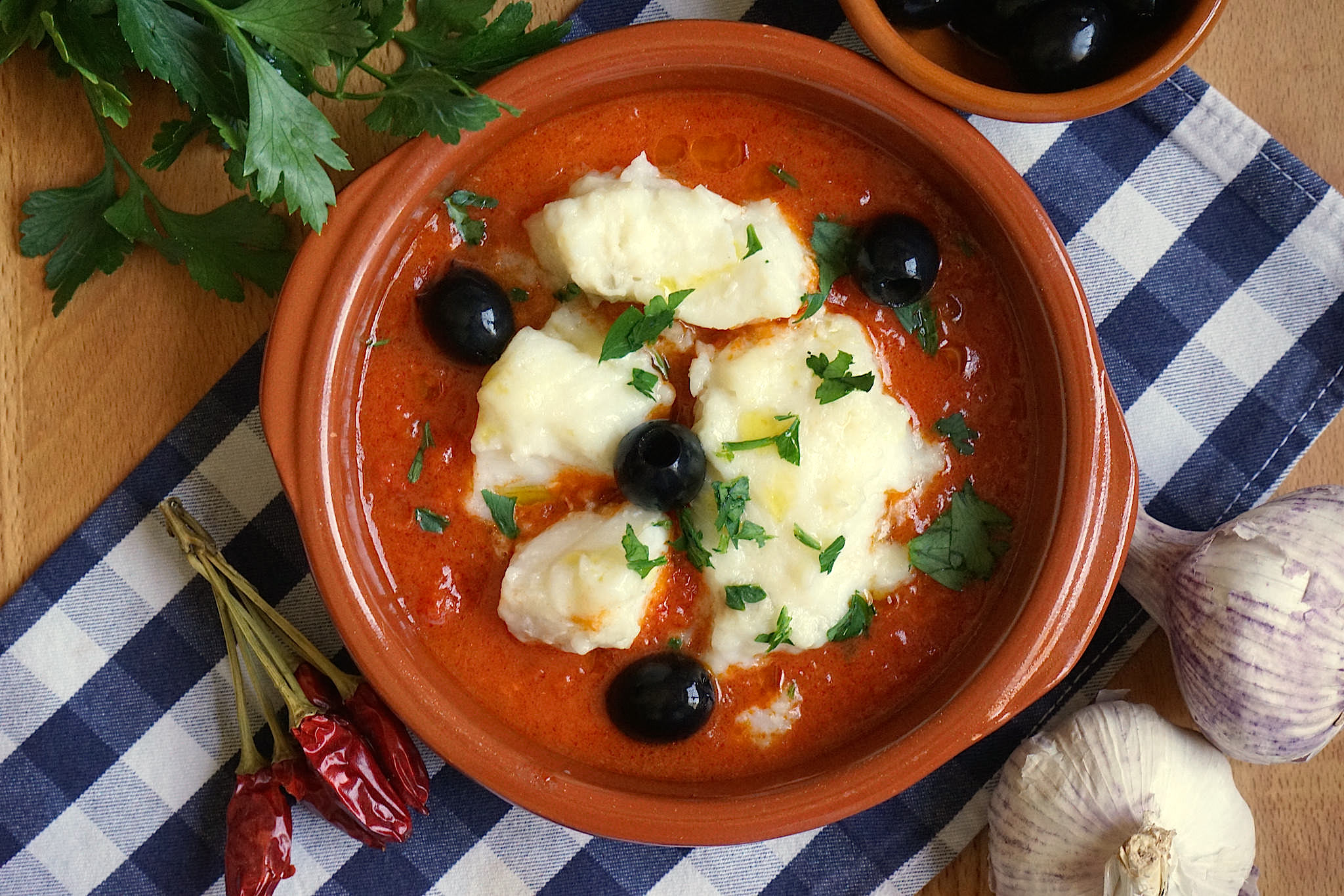 Baccalà alla livornese Bimby