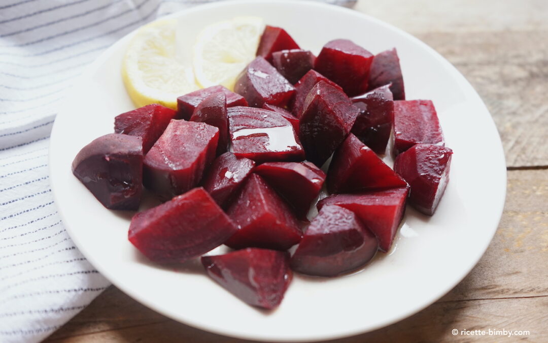 Barbabietole al vapore Bimby