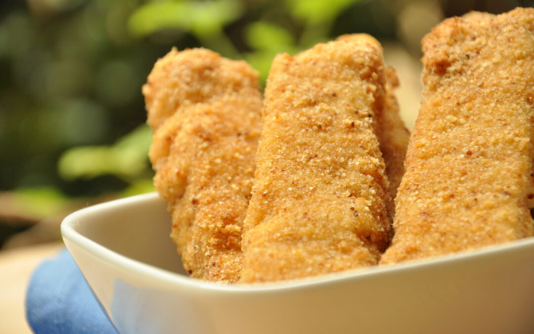 Bastoncini di pesce fatti in casa