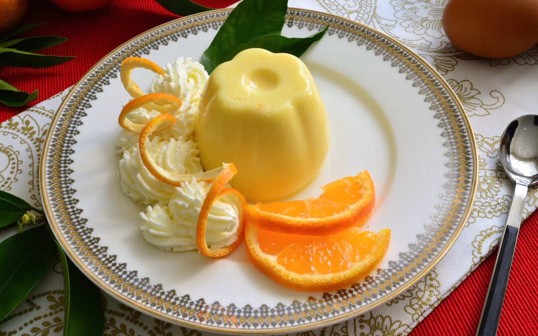 Bavarese al mandarino