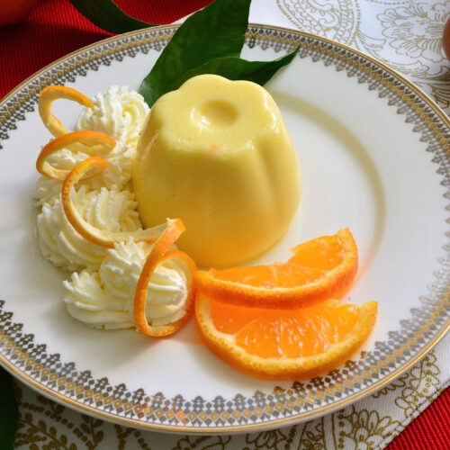 Bavarese al mandarino Bimby