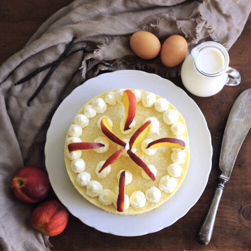 Bavarese alla pesca Bimby