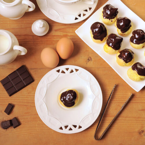 Bigne alla crema Bimby