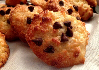 Biscotti cocco e cioccolato