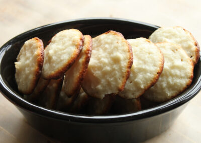 Biscotti al cocco senza burro