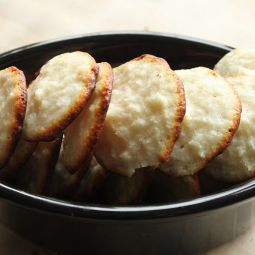 Biscotti al cocco senza burro Bimby
