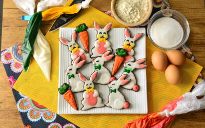 Biscotti coniglio pasquale