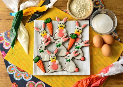 Biscotti coniglio pasquale