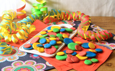 Biscotti coriandoli di Carnevale