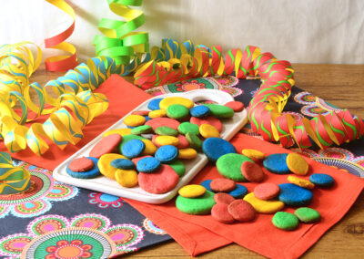 Biscotti coriandoli di Carnevale