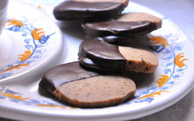 Biscotti pistacchio e cioccolato