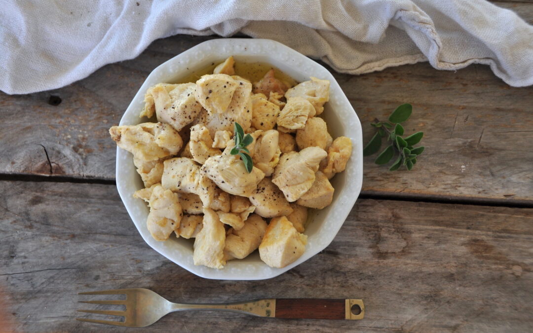 Bocconcini di pollo insaporiti Bimby