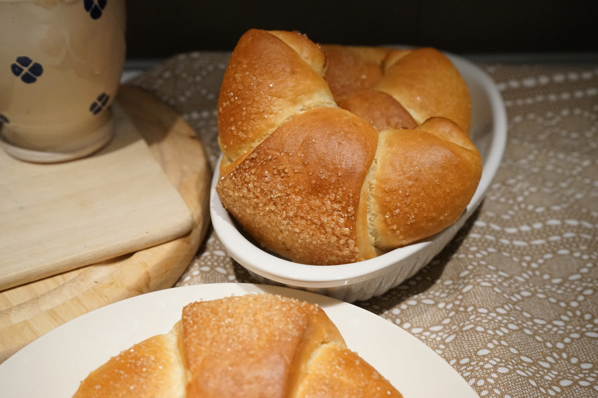 Brioches metodo tang zhong milk roux Bimby TM31