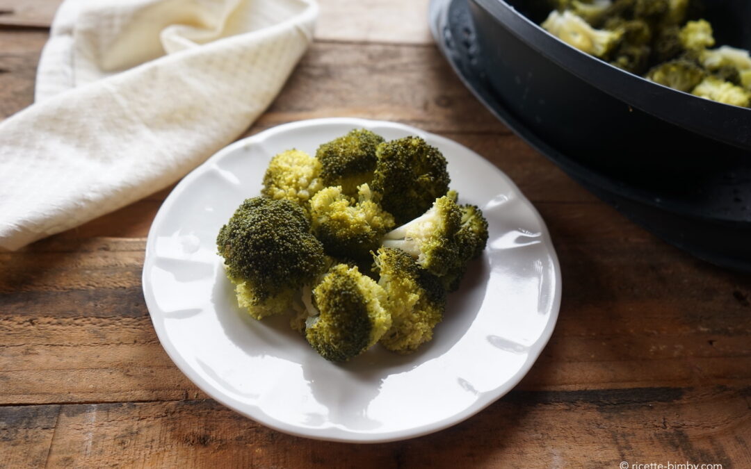 Broccoli al vapore con il Bimby: buoni e sani!