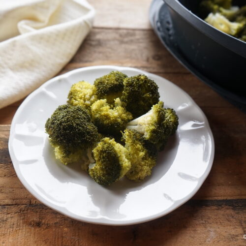 Broccoli al vapore Bimby con Varoma