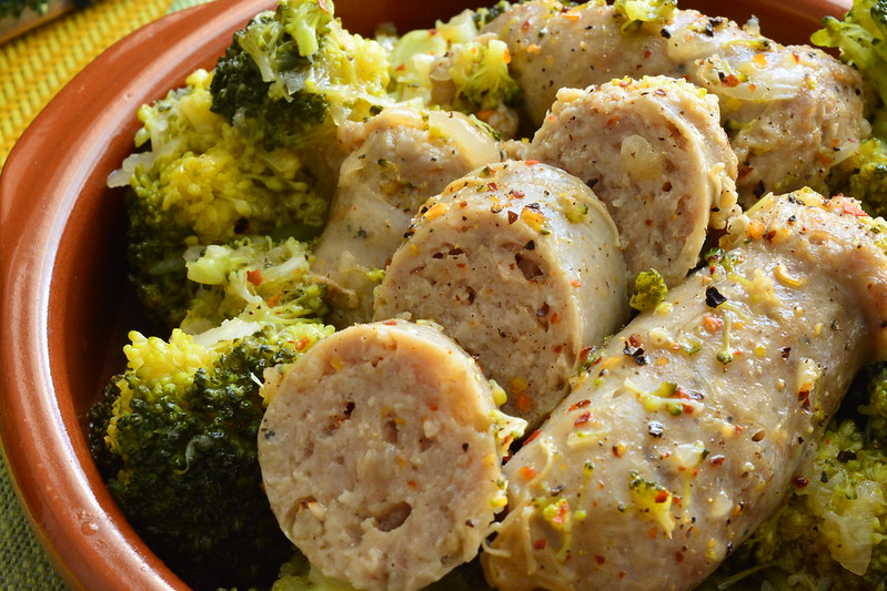 Broccoli e salsiccia