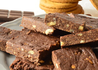 Brownies veloci senza cottura