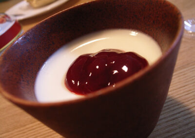 Budino al latte di soia