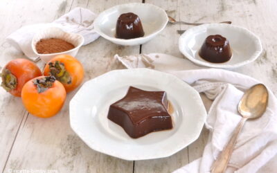 Budino cachi e cacao