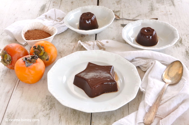 Budino cachi e cacao Bimby Budino cachi e cacao Bimby