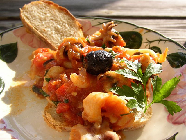 Calamari in umido Bimby