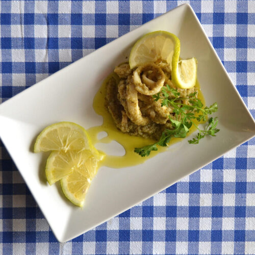 Calamari al limone Bimby