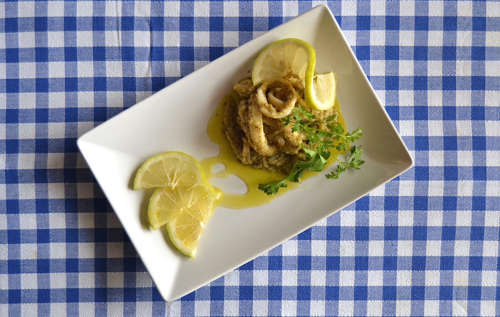 Calamari al limone Bimby