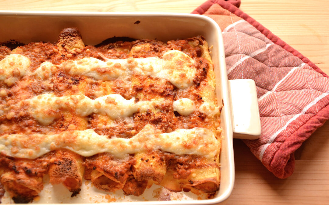 Cannelloni di crêpes