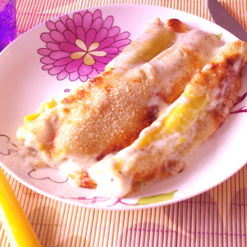 Cannelloni ricotta e spinaci Bimby