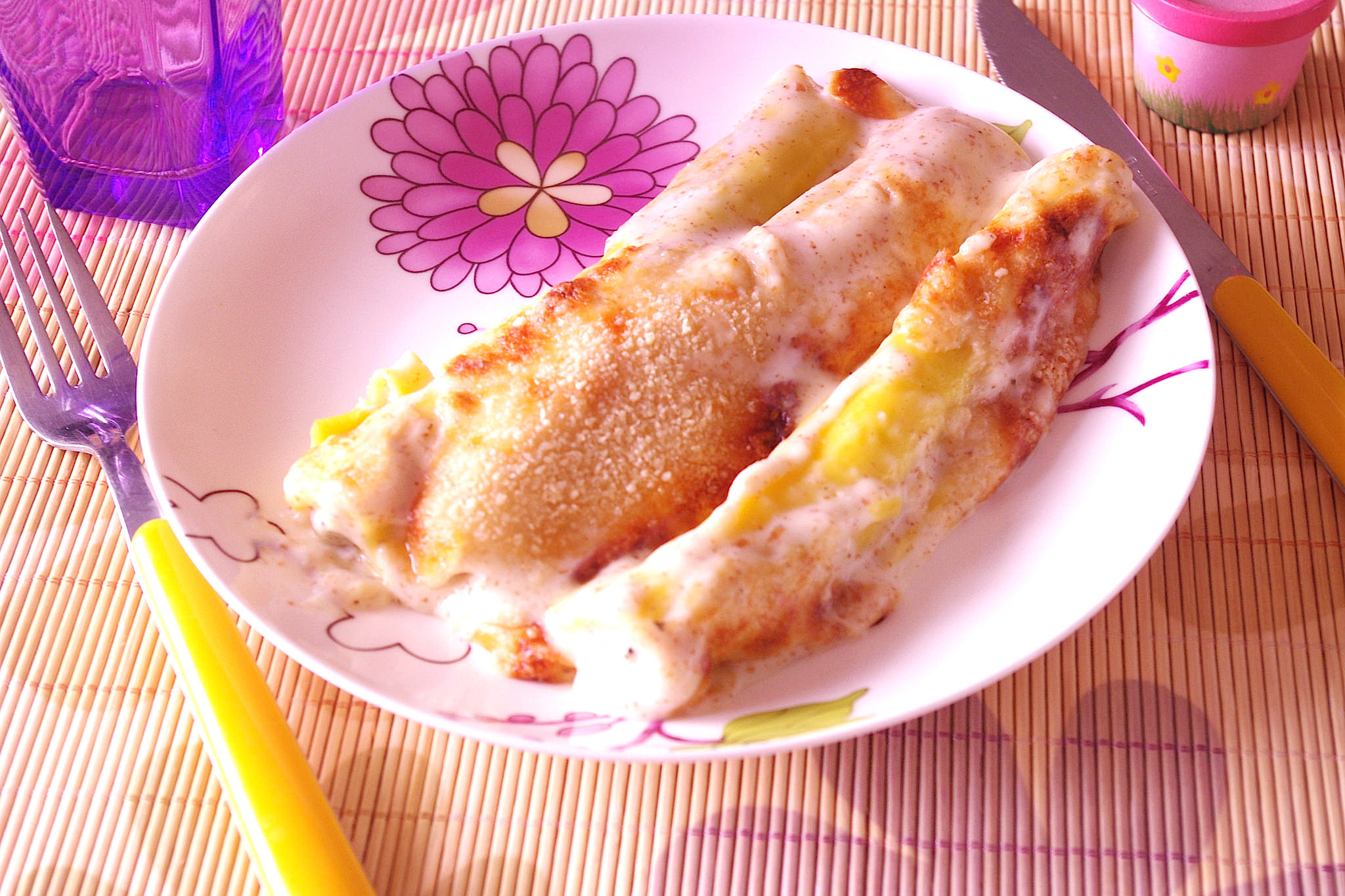 Cannelloni ricotta e spinaci Bimby