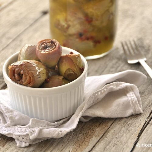 Carciofini sott'olio Bimby
