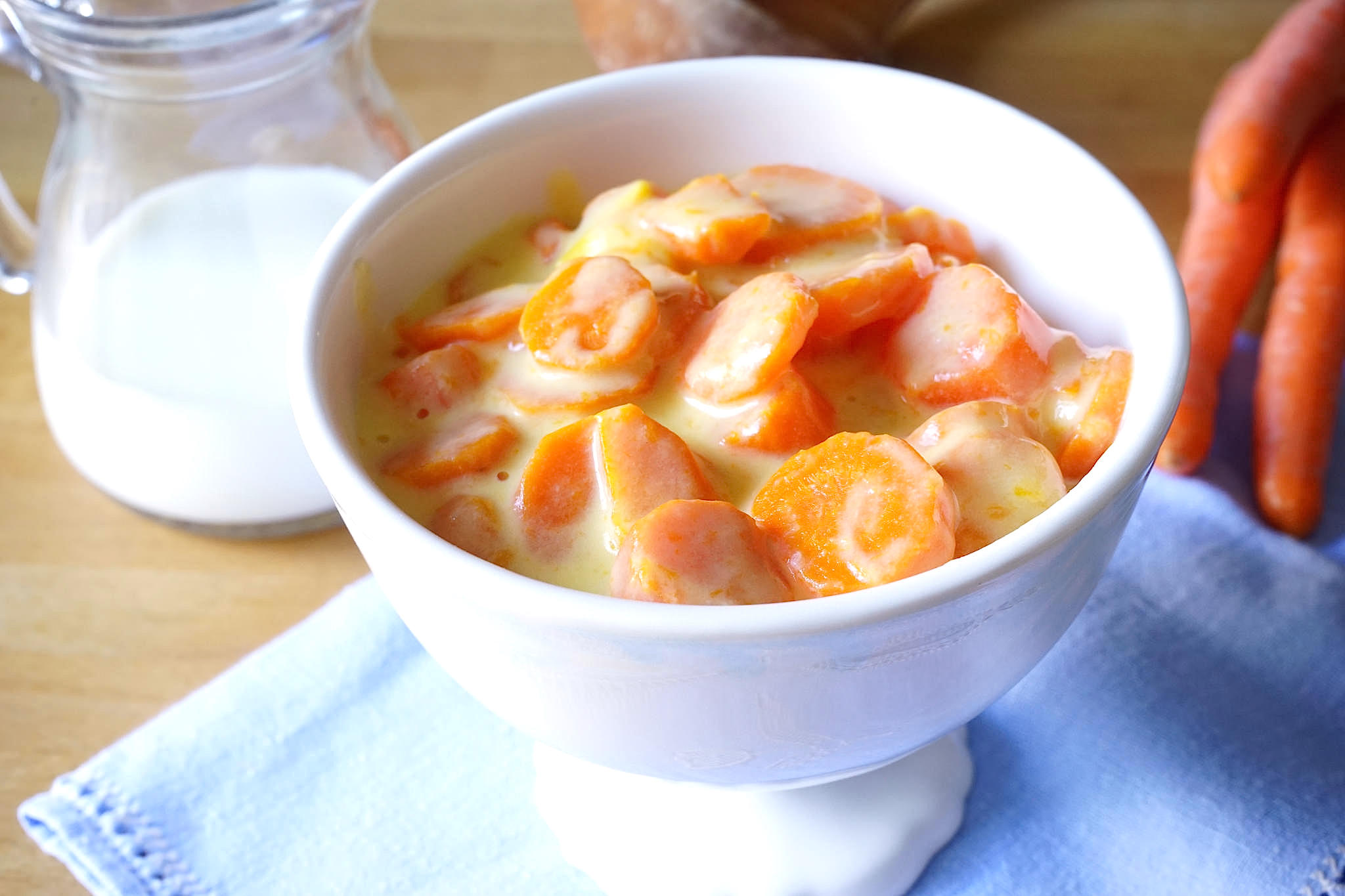 Carote al latte Bimby