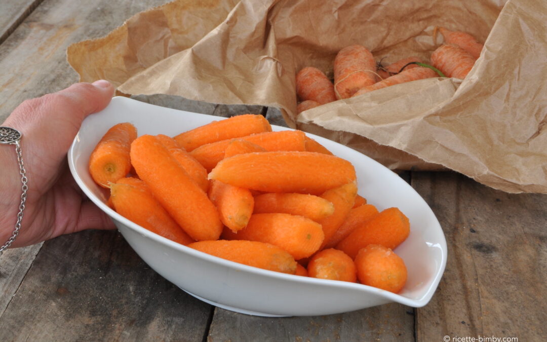 Carote Pelate con il Bimby