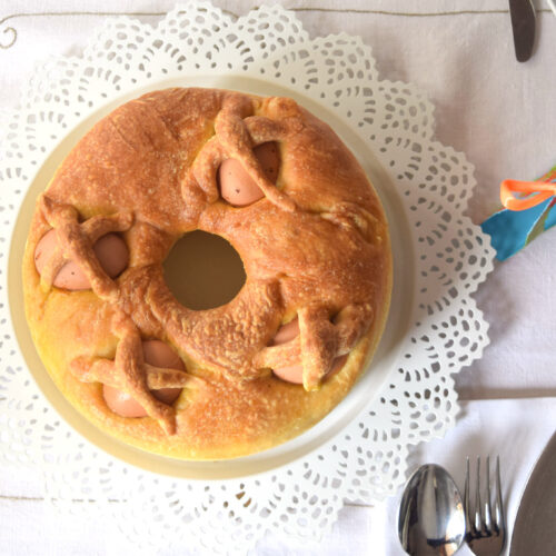 Casatiello con lievito madre Bimby