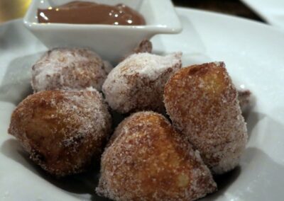 Castagnole al cioccolato