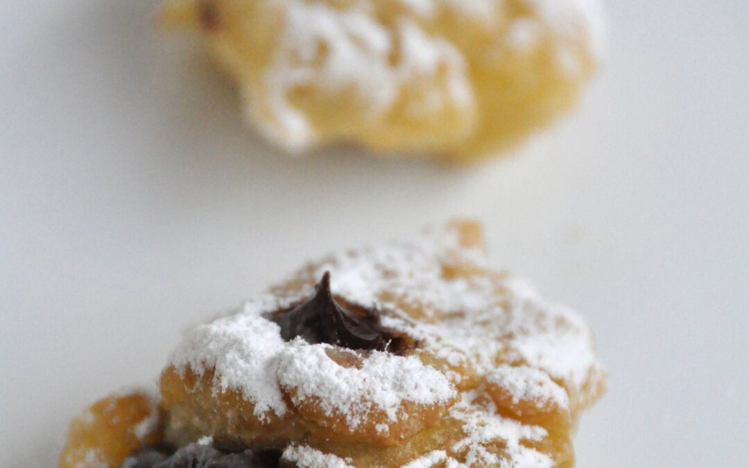 Castagnole alla Nutella