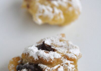 Castagnole alla Nutella