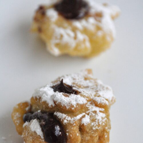 Castagnole alla Nutella Bimby