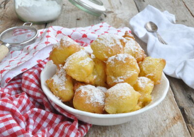 Castagnole soffici con patate