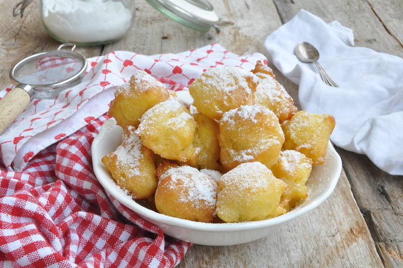 Castagnole con patate Bimby