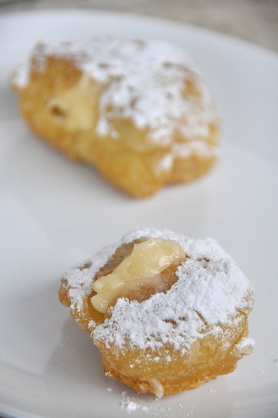 Castagnole fritte con crema Bimby