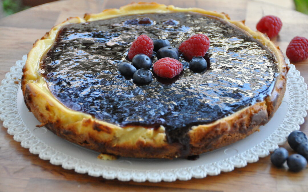 Cheesecake ai frutti di bosco