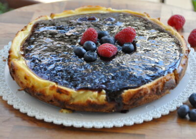 Cheesecake ai frutti di bosco