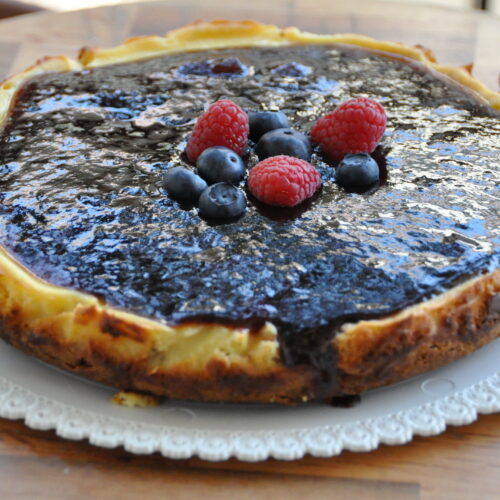 Cheesecake ai frutti di bosco Bimby TM31