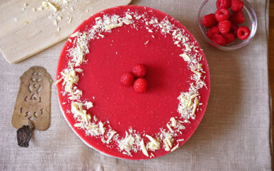 Cheesecake al cioccolato bianco