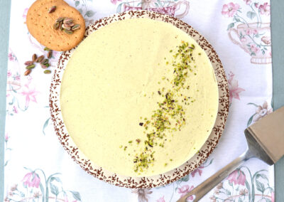 Cheesecake al pistacchio