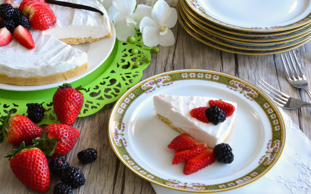 Cheesecake alla vaniglia