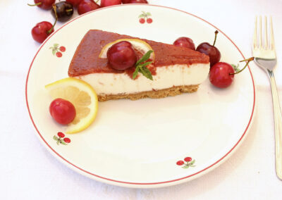 Cheesecake alle ciliegie