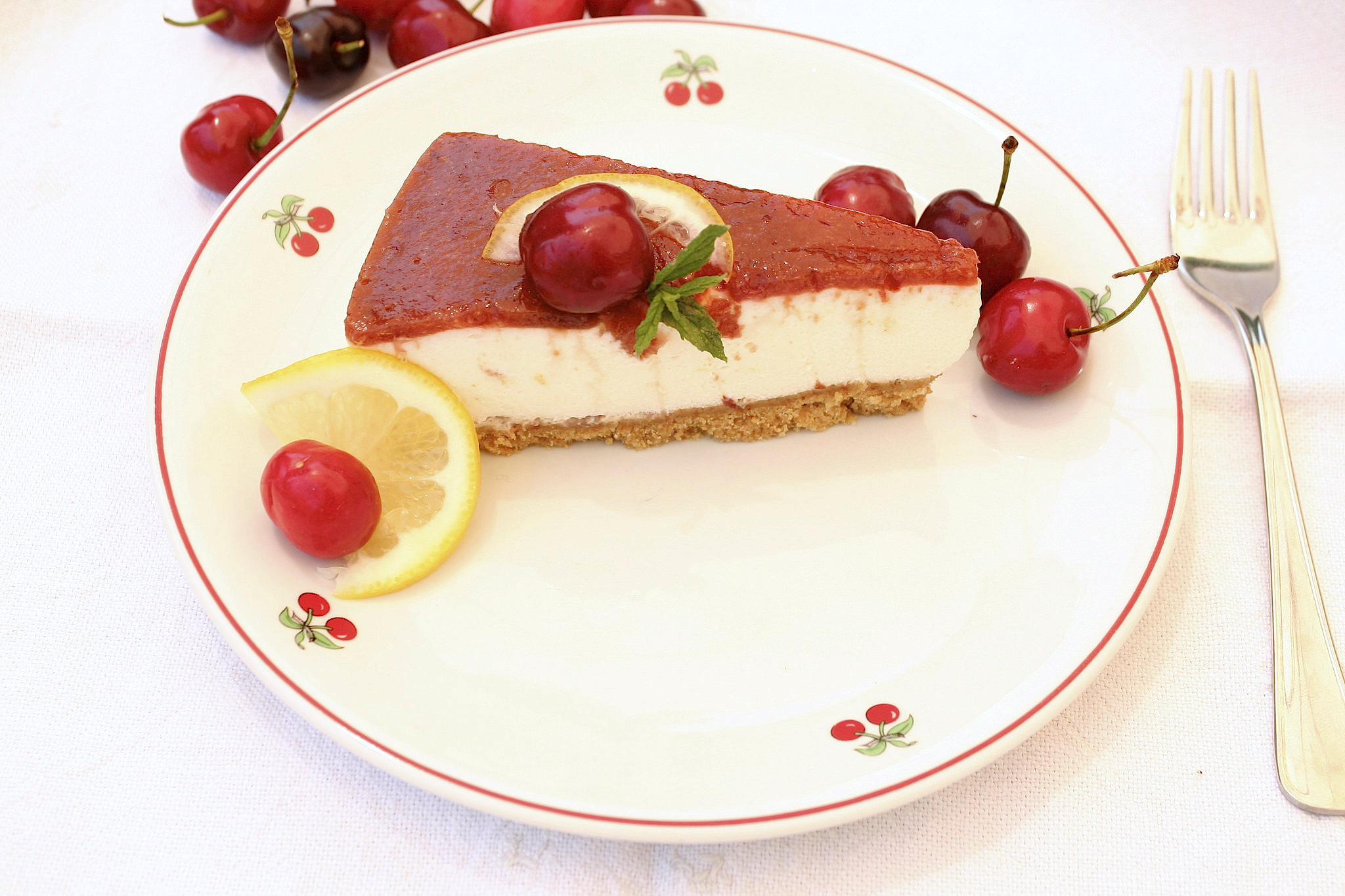 Cheesecake alle ciliegie Bimby